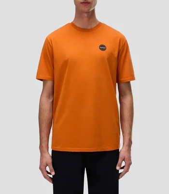 Playera cuello redondo manga corta liso Hombre