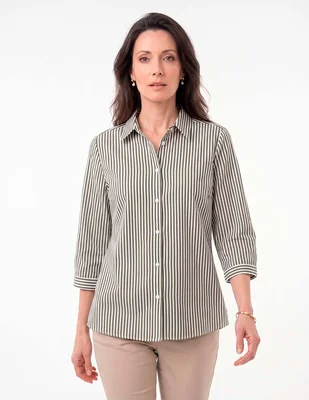 Blusa manga larga para mujer