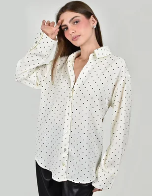 Camisa manga larga para mujer