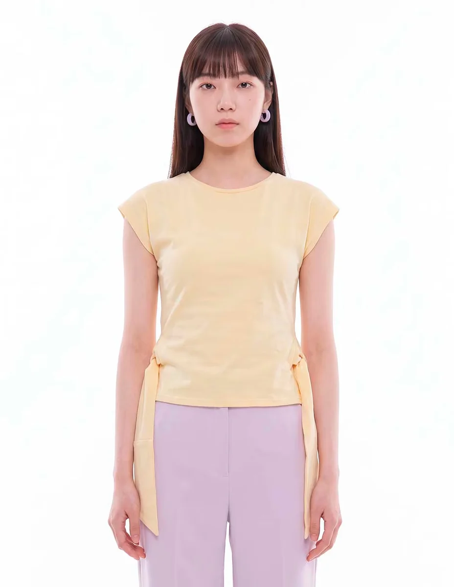 Blusa manga corta para mujer