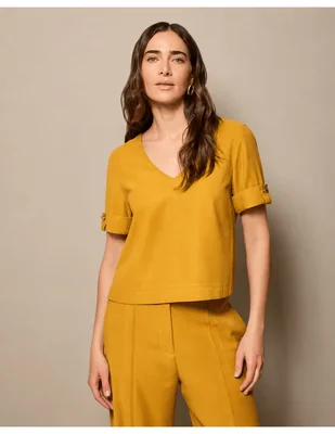 Blusa manga Corta para mujer