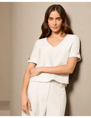 Blusa manga Corta para mujer