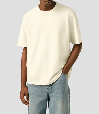 Playera cuello redondo manga corta lisa Hombre