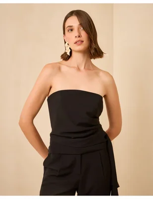 Top cuello (si aplica) Sin cuello escote (si aplica) Sin escote tirante (si aplica) Sin tirantes