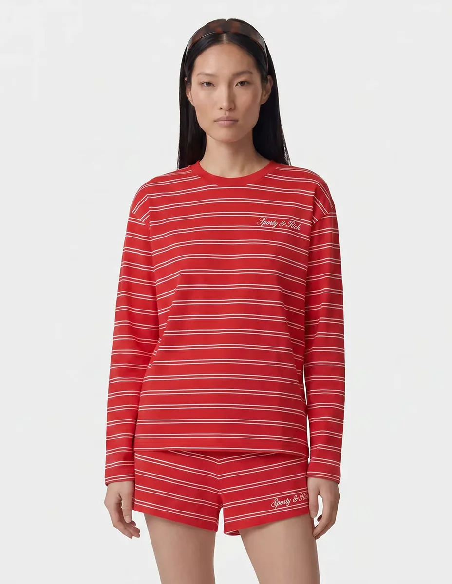 Playera cuello redondo para mujer
