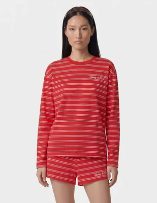 Playera cuello redondo para mujer