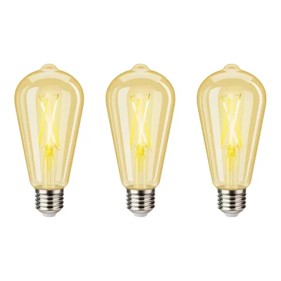 Focos Led Steren Vintage Wi-Fi de 4,5 W 3 Piezas