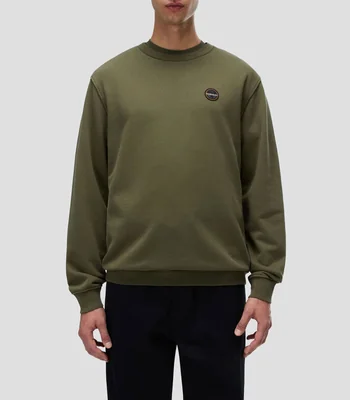 Sudadera lisa manga larga Hombre