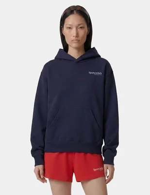 Sudadera con capucha y bolsa para mujer