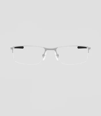 Lentes cuadrados plateados Hombre