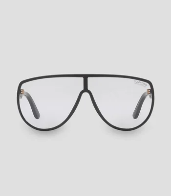 Lentes de sol rectangulares negros Unisex