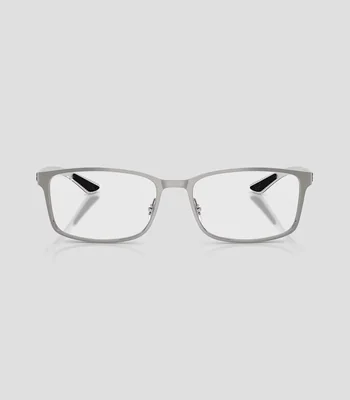 Lentes rectangulares grises Unisex