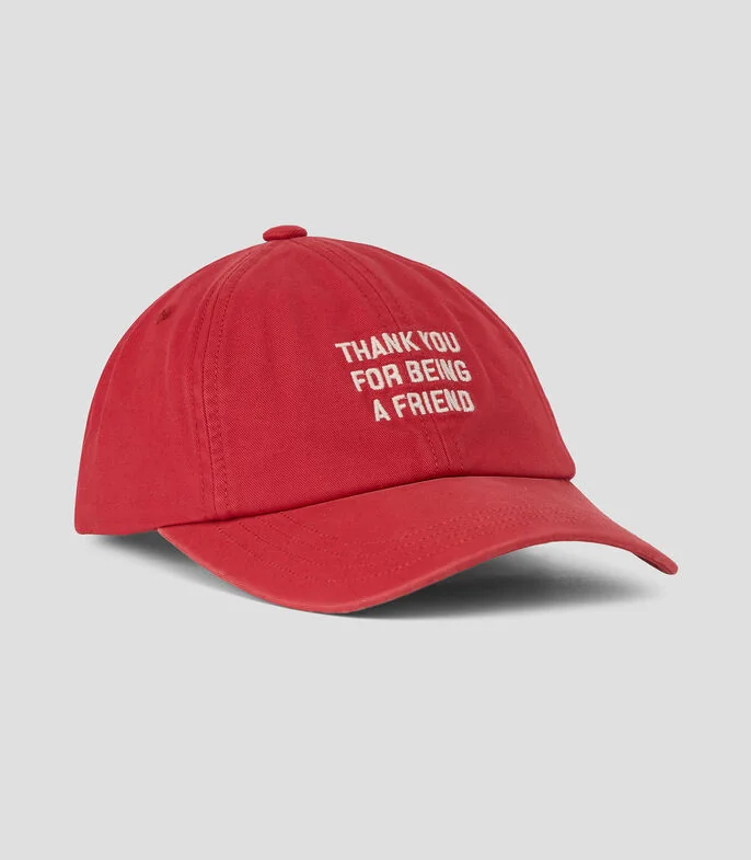 Gorra con eslogan Hombre