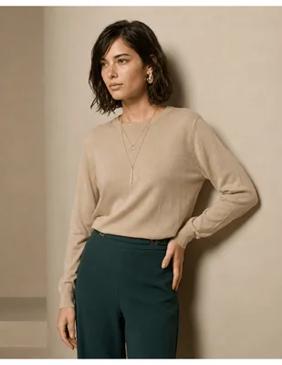 Suéter cuello Redondo para mujer