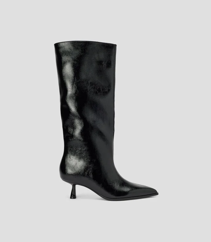 Botas casuales con tacón bajo delgado Mujer