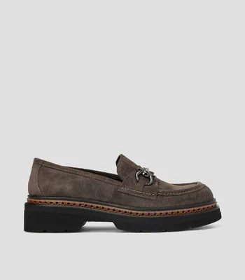 Mocasines en piel Yanny con herraje Mujer