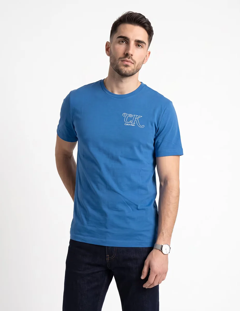 Playera cuello redondo para hombre