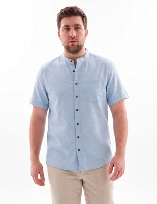 Camisa casual manga corta para hombre