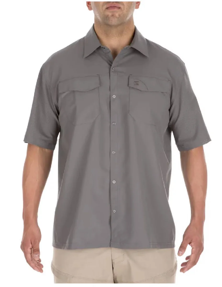 Camisa formal manga corta para hombre