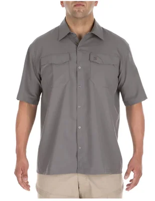 Camisa formal manga corta para hombre