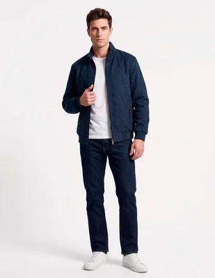 Chamarra bomber con bolsillos para hombre