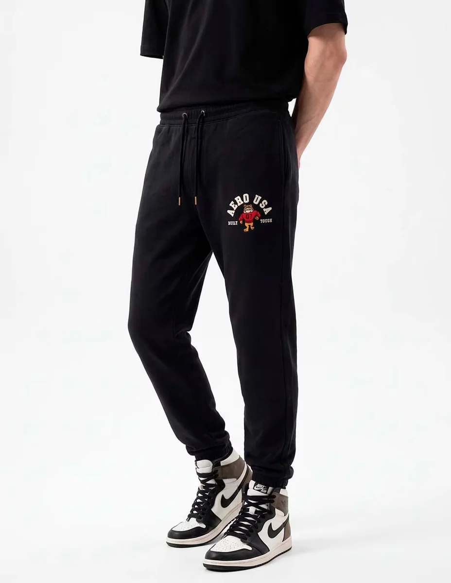 Pants regular con agujeta para hombre