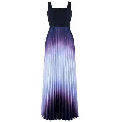 Vestido de Fiesta Largo con Degradado en Falda Noshe para Mujer