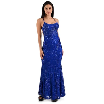 Vestido Largo de Fiesta con Lentejuelas la Ruiseñada para Mujer