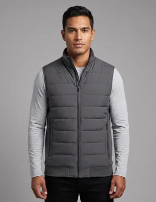 Chaleco No Poliéster Con bolsillos para hombre