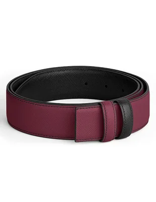 Cinturón de piel para hombre