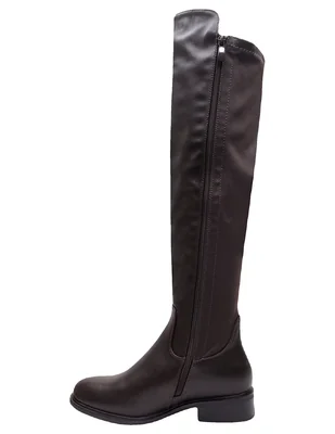 Bota Rodilla de Sintético para mujer