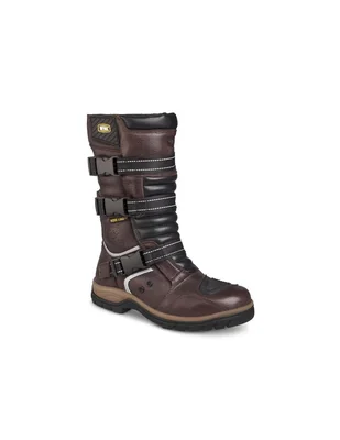 Bota de piel para hombre