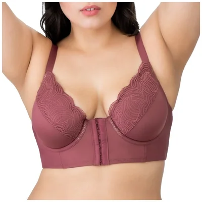 Bra Peto Largo con Encaje Curvation para Mujer