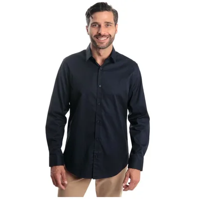 Camisa Kenneth Cole Manga Larga para Hombre