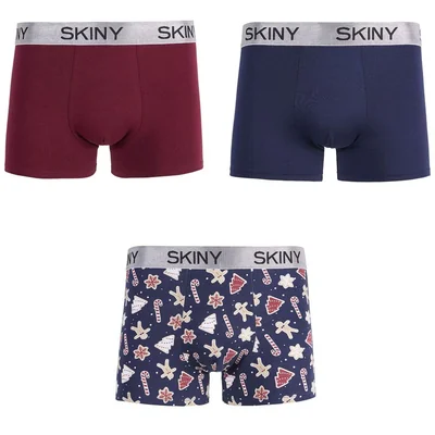 3 Pack Boxer Trunk Cookie Skiny para Hombre