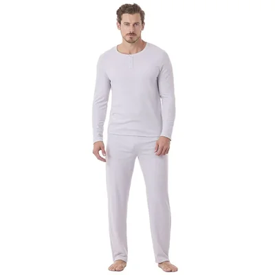 Pijama Set Play Volt Skiny Manga Larga y Pantalón para Hombre