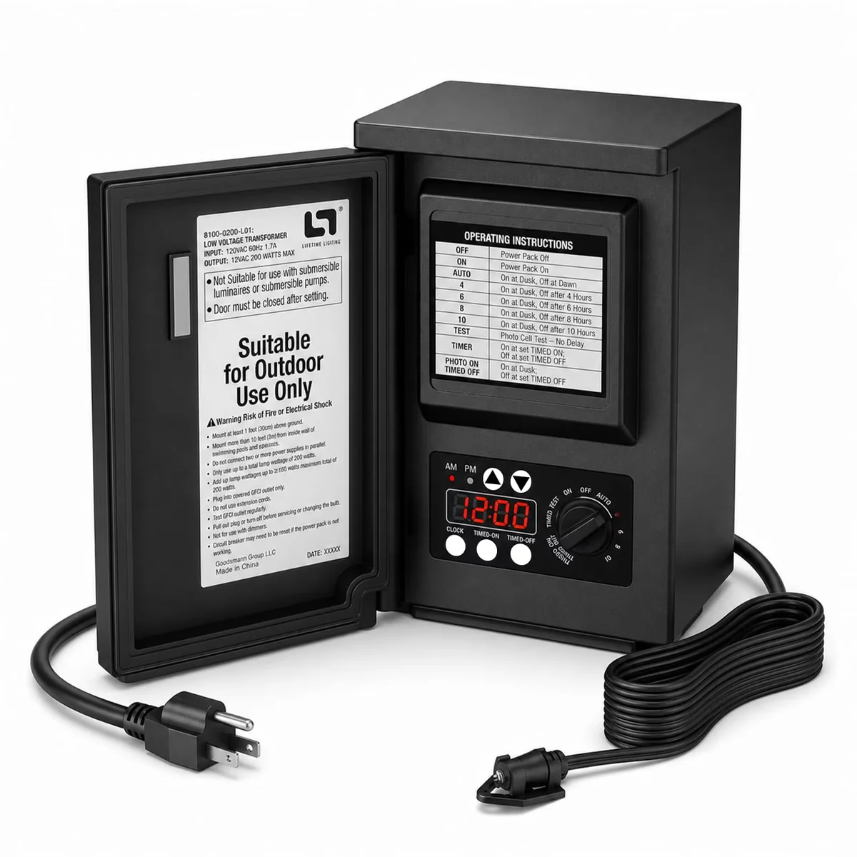 Transformador Ll Lighting Living 200w 6 Modos 120v - Venta Internacional.