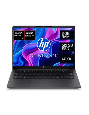 Laptop light 14 pulgadas 2K AMD Ryzen 5 Integradas 8 GB RAM 512 GB