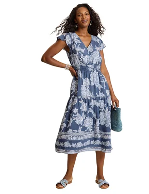 Vestido midi casual para mujer