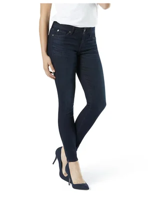 Jeans skinny corte cintura para mujer