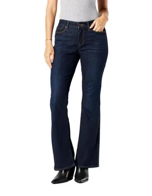 Jeans bota mid-rise para mujer