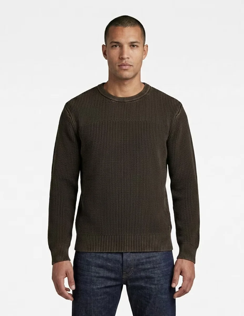 Suéter cuello redondo para hombre