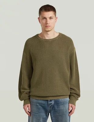 Suéter cuello redondo para hombre