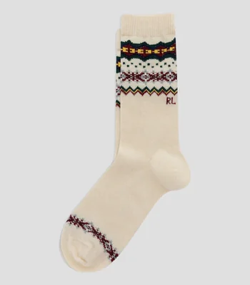 Calcetines Holyday Fair Isle Mujer