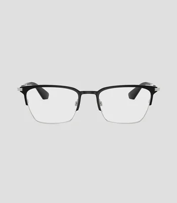 Lentes oftálmicos cuadrados negros Mujer