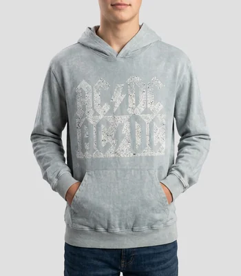 Sudadera canguro y capucha AC DC Hombre