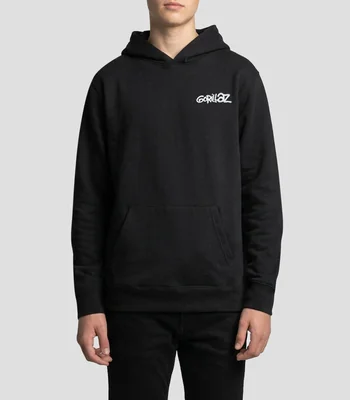 Sudadera canguro con capucha Gorillaz Hombre