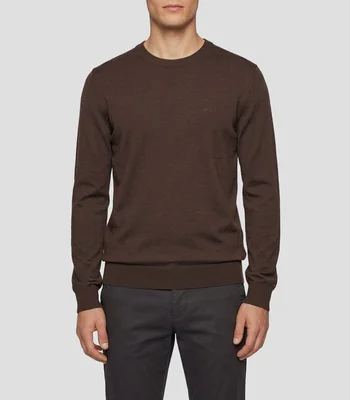 Suéter cuello redondo Hombre