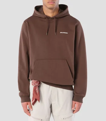 Sudadera Casual Logo con Capucha Hombre