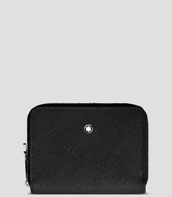 Cartera Sartorial wallet 2cc zip mini Bk Hombre